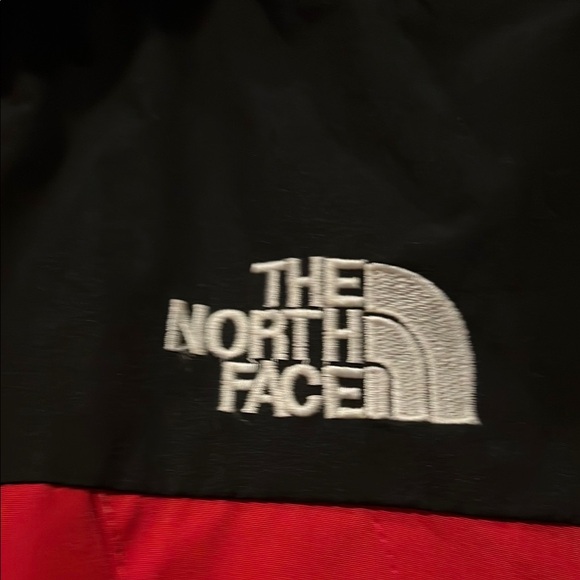 The North Face Red and Black Weather-Resistant Raincoat - Picture 3 of 8